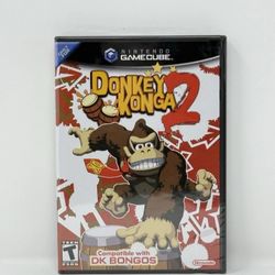 Donkey Konga 2 Nintendo GameCube NEW SEALED 