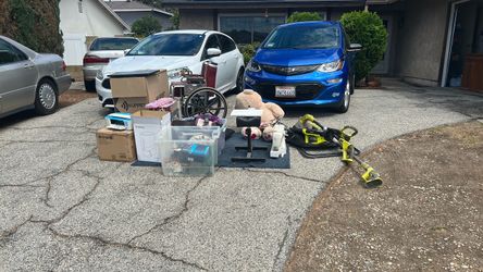 Moving out garage sale