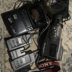 Sony Walkman And Handicam 