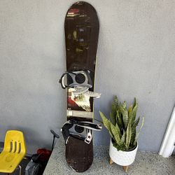 K2 Snowboard With Bindings