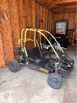Black widow go kart