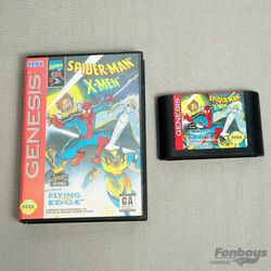 Spider-Man X-Men Arcade's Revenge Sega Genesis