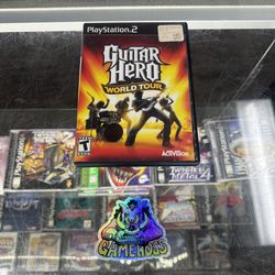 Guitar hero world tour ps2 $25 Gamehogs 11am-7pm