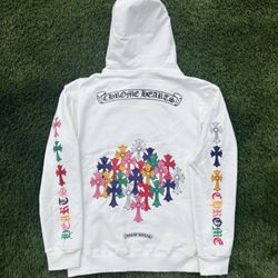 White Chrome Hearts Hoodie