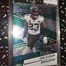 171/699 Rare FOYE OLUOKUN JACKSONVILLE JAGUARS PANINI REVOLUTION STORM #3 MINT