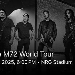 Metallica M72 World Tour HOUSTON