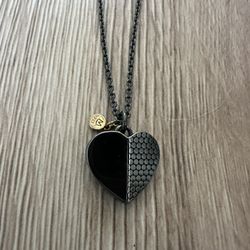 Movado Heart Necklace 