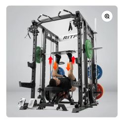 RitFit AT04 Foot Plate for Leg Press – Smith Machine Compatible