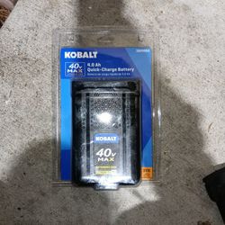 Kobalt 40v MAX EXTENDED RUN LITHIUM ION 4.0Ah Batterry