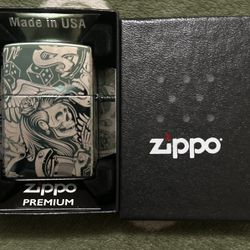 Zippo Skull Tattoo Theme