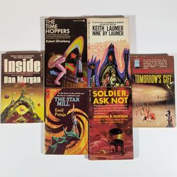 Scifi Vintage Books Lot