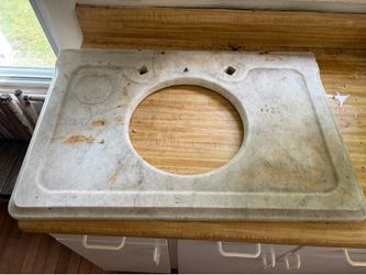 Marble vanity top