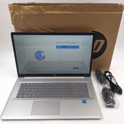 17.3” HP laptop i3 8Gb 256gb 