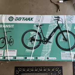 GOTRAX GT Transit Black Commuter Bike