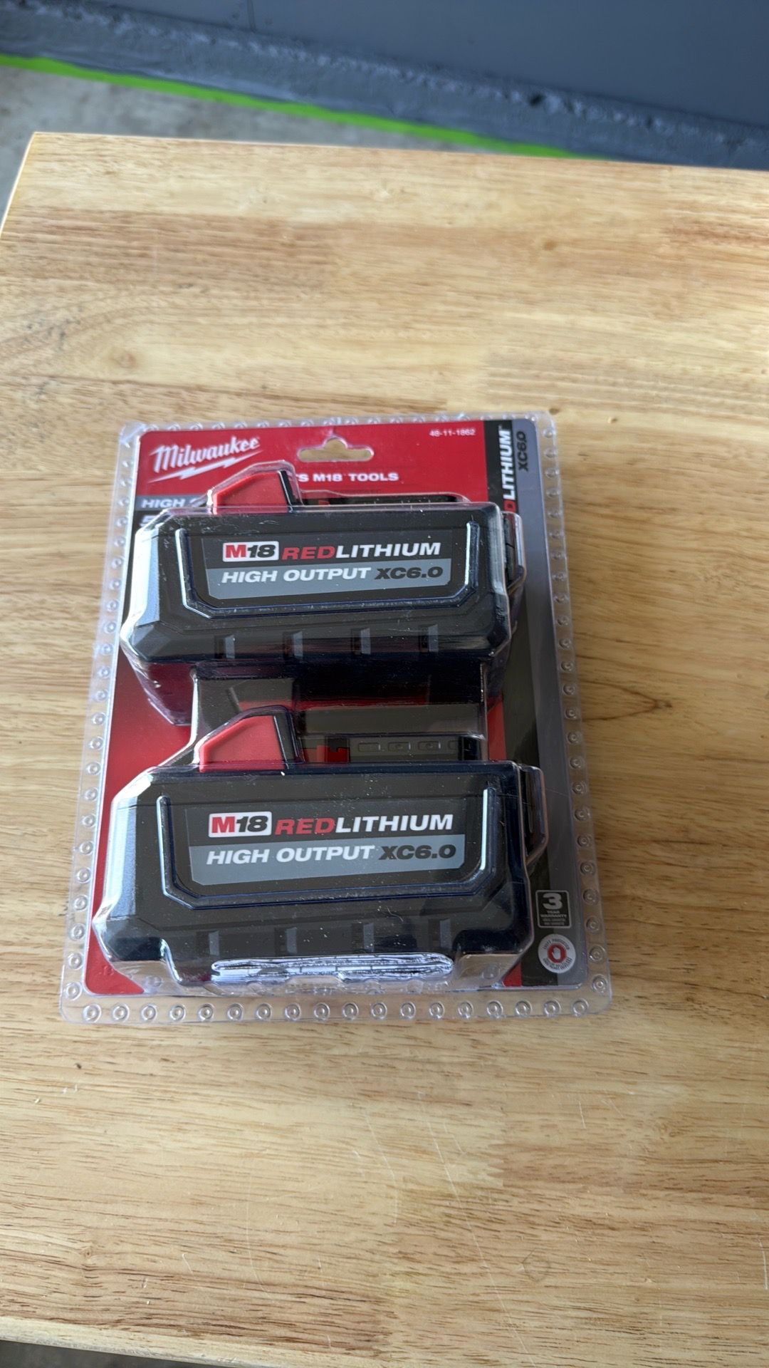 Milwaukee batteries
