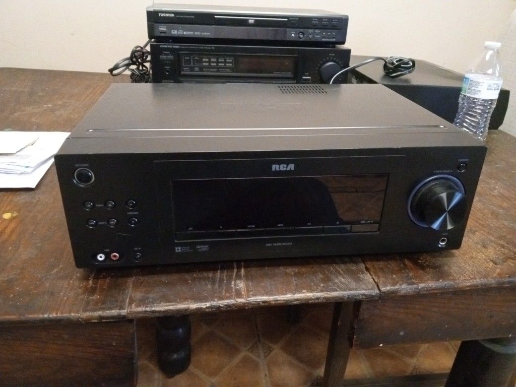 RCA Model RT2770 5.1 Channel Home Theater Receiver--NO REMOTE!
