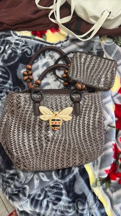 Brown purse