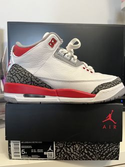 Jordan 3 Fire Red Size 5m