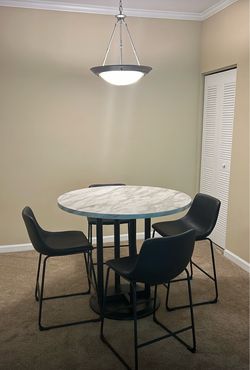 Marble Dining Table Set