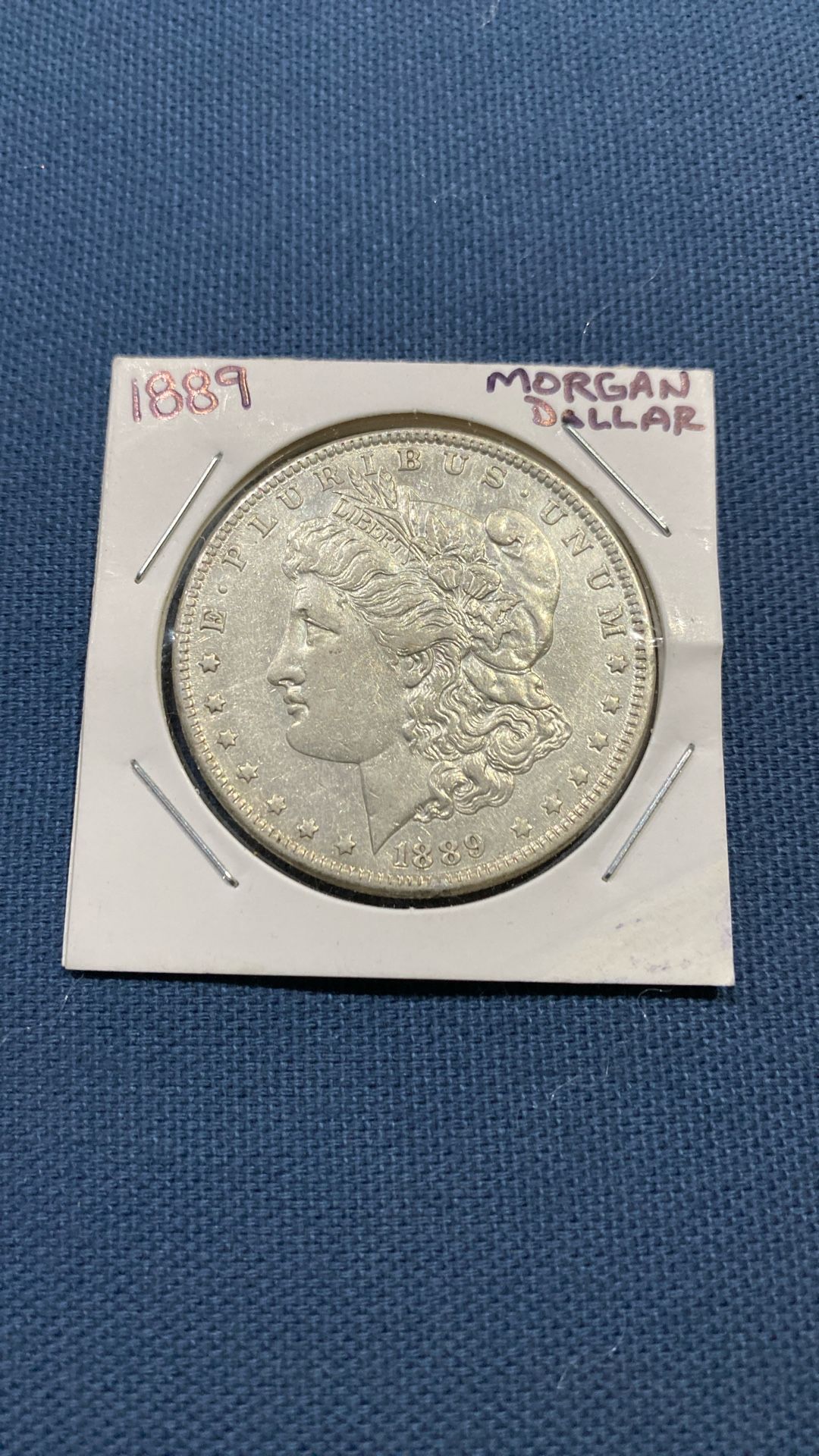 SILVER. 1889 /P Morgan Dollar