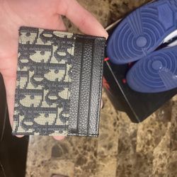Dior Wallet Used With Receipts 