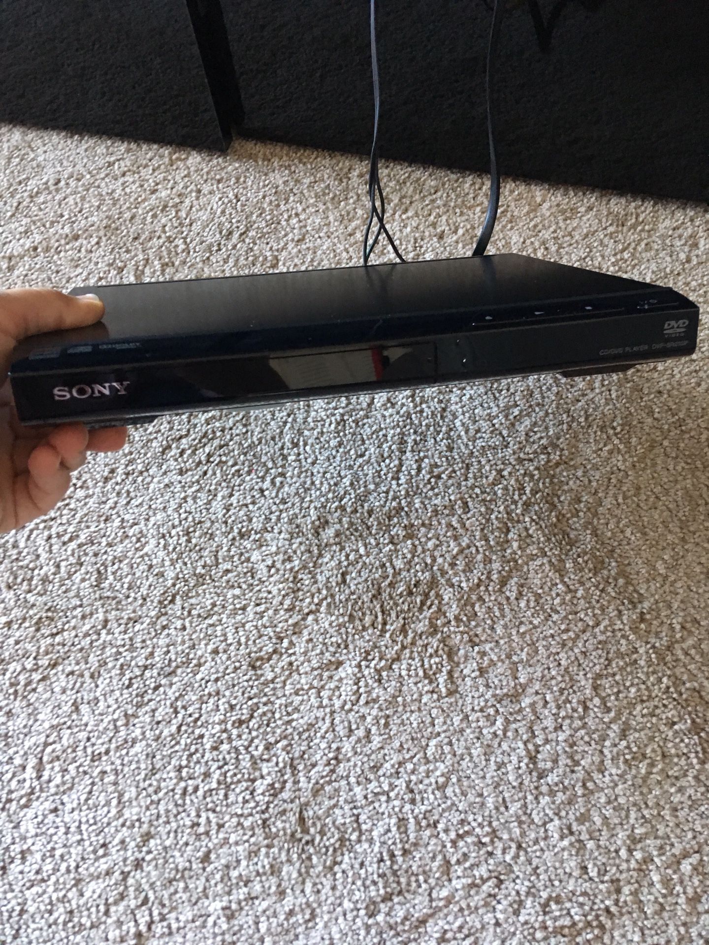 Sony CD/DVD player with remote