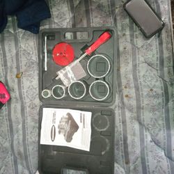 9 Piece Carbide Grit Hole Saw Set