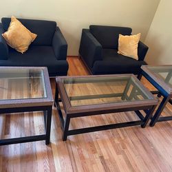 Coffee Table & 2 Side Tables