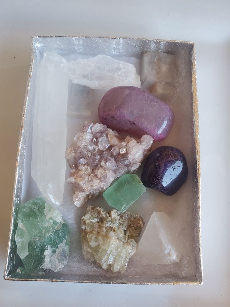 Healing crystals and minerals