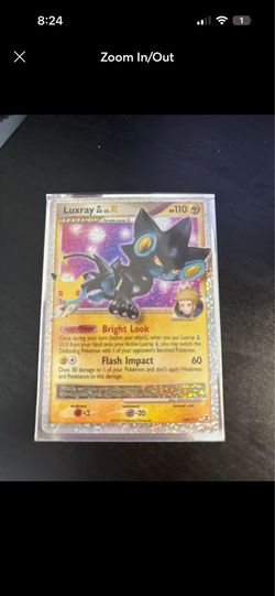 Luxray Pokemon card