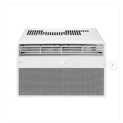 8,000 BTU, 115 Volts, Window Smart Air Conditioner Cools 350 sq. ft. with Remote, WiFi Enabled and Dehumidifier in White