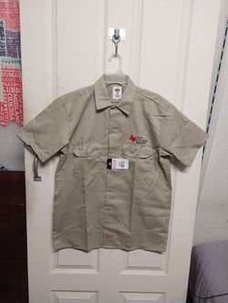 DICKIES     Tejas  Electrical  Services  Professional  Work  Shirt