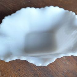 Milk Glass Candy Dish