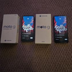 2 New Motorola Cell Phones