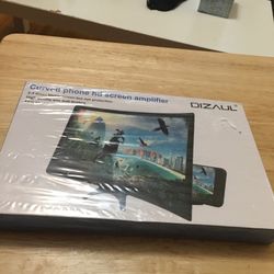 curved phone hd screen amplifier