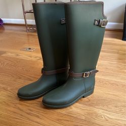 Aerosoles - Women's Fairfield Rain Boot - Waterproof Boot with Memory Foam Footbed