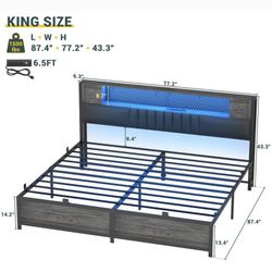 King Size Bed Frame 