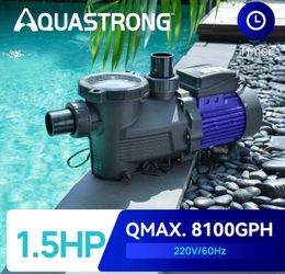Aquastrong Swimming Pool Pump 1.5 HP