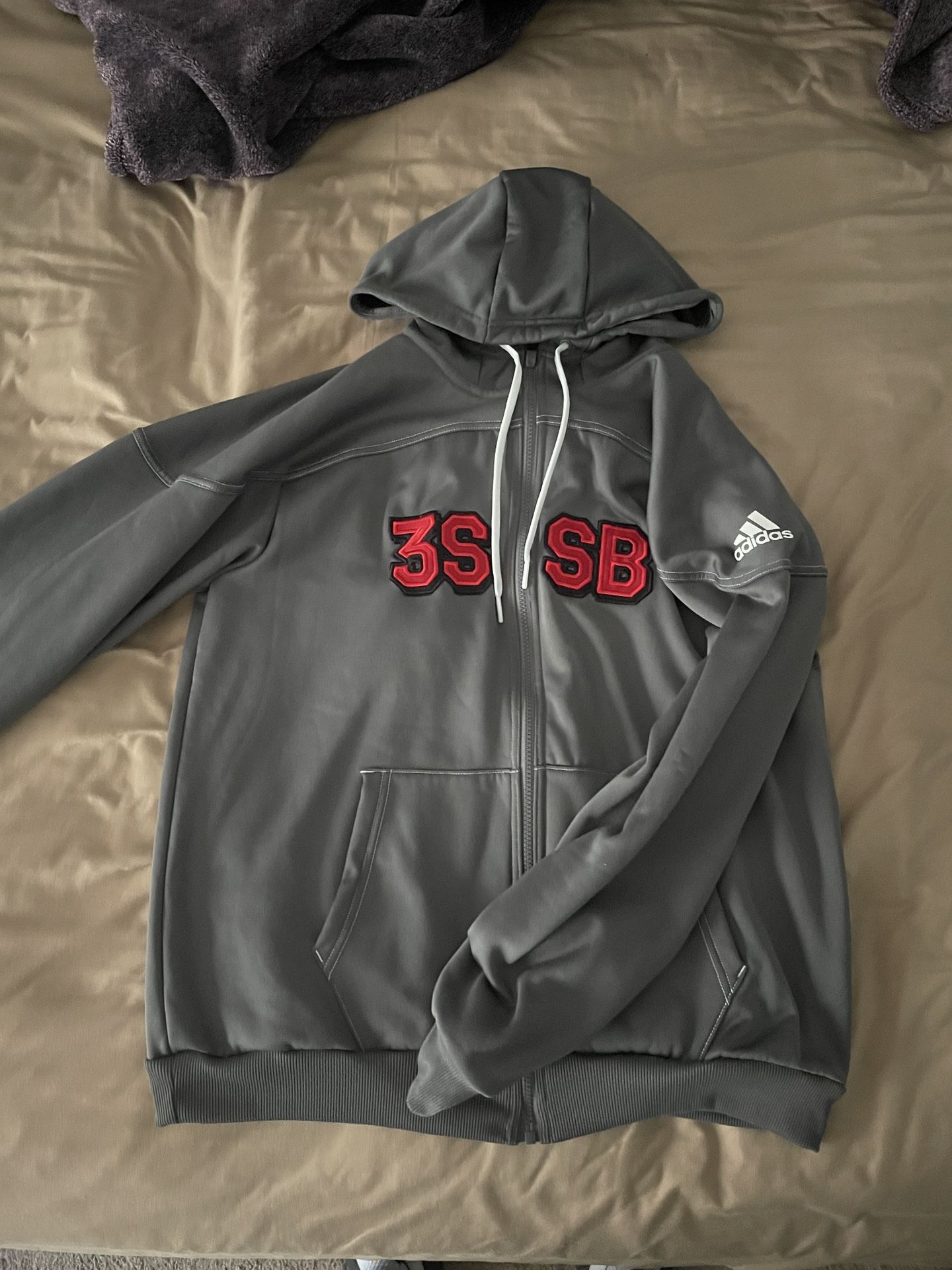 Adidas 3SSB M Men’s Basketball Zip-up