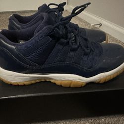 navy blue jordan 11s