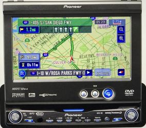 Pioneer Car GPS Navigation, DVD Player, Stereo.
