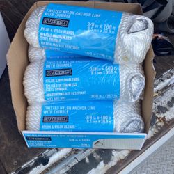 Nylon Anchor Line 3/8 X 100Ft