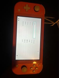 Pink Nintendo switch lite