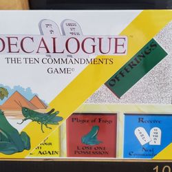 Decalogue-The Ten Commandments Game 