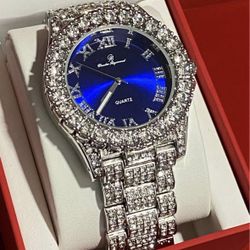 Men’s Silver Tone Watch 