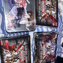 4 Yugioh Boxes With Packs 