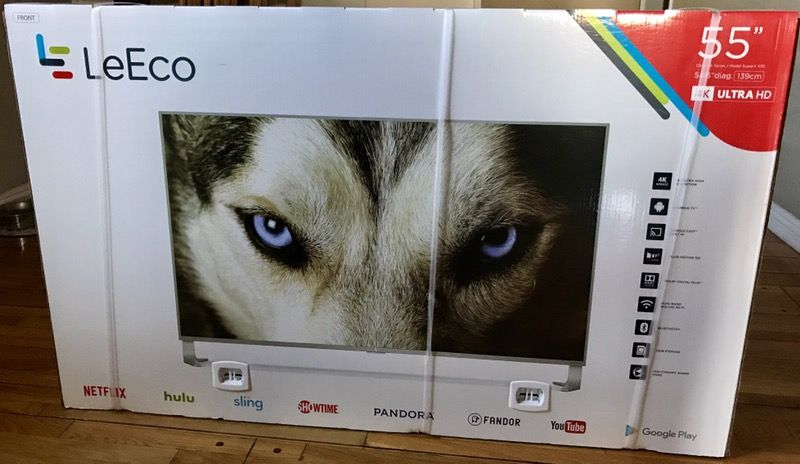 LeEco Super4 X55 55" 4K Ultra HD Android Smart TV w/ HDR, Google Cast & Kodi-Ready!