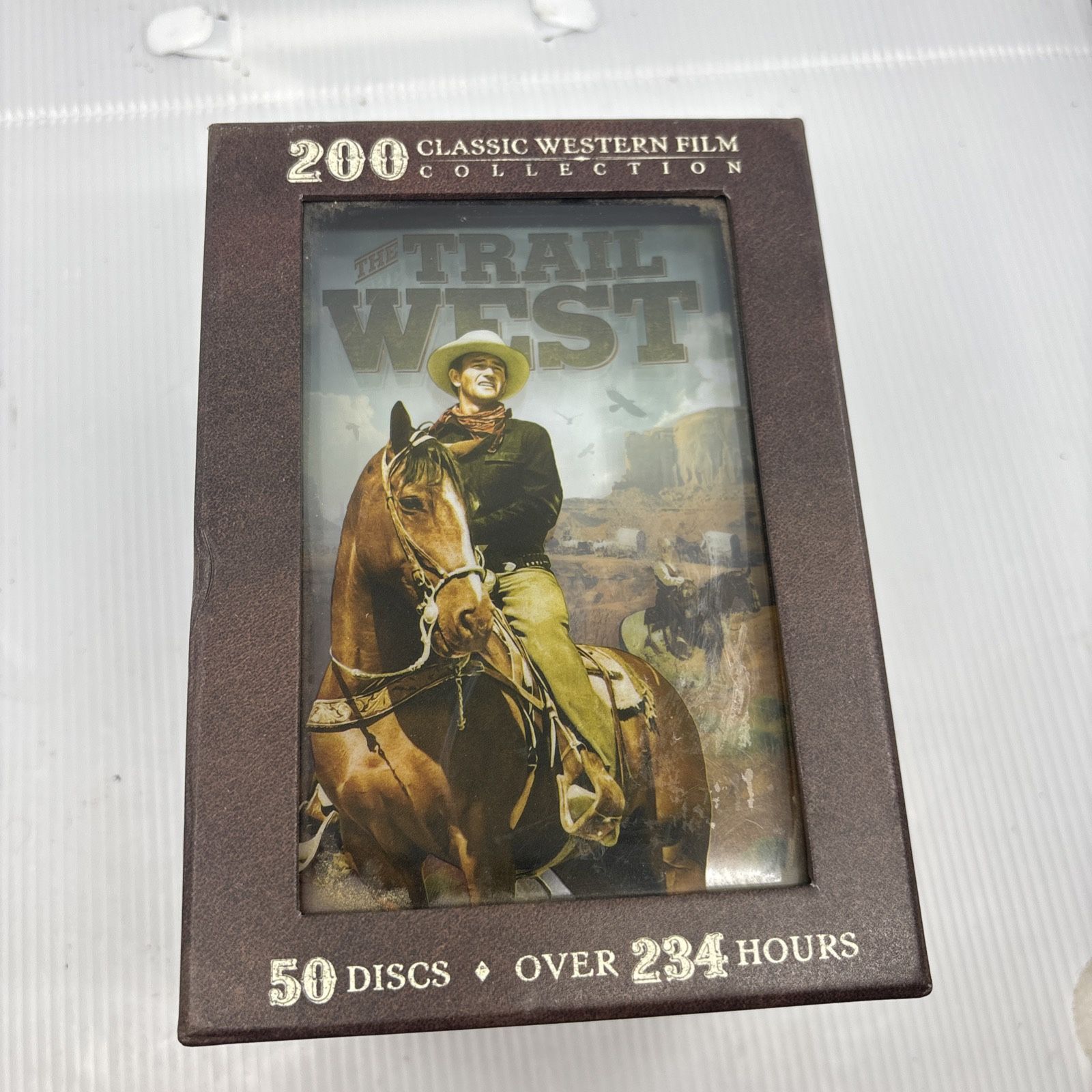 The Trail West 200 Classic Western Film Collection 50 DVD Disc Set