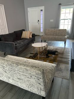 Couch set 2 pieces together or individually