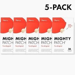 Mighty Patch Original 36 count (5 Boxes per order) 💰 10+ boxes = discounted pricing available — message me for bundle offers!